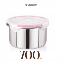 "Flip & Seal" Stainless Steel Airtight Storage Container (Set of 3)