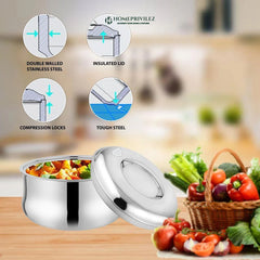 Stella Stainless Steel Casserole (hot pot)