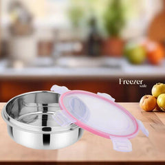 "Flip & Seal" Stainless Steel Airtight Storage Container (Set of 3)