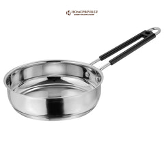 Stainless Steel Frypan with Capsulated Induction Bottom