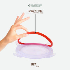 "Flip & Seal" Stainless Steel Airtight Flat Storage Container (Set of 2)