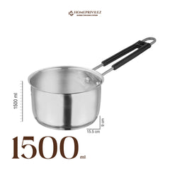Stainless Steel Saucepan/Tea pan with capsulated induction bottom