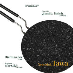 Non-Stick Induction (5-layer Granite coating) Roti Tawa