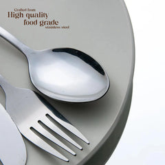 Daisy Cutlery with Wooden Stand