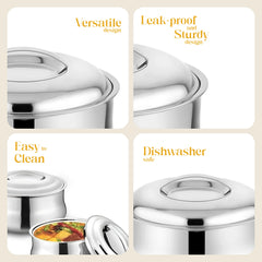 Stella Stainless Steel Casserole (hot pot)