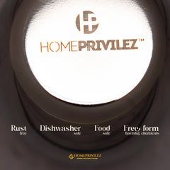 Rajwada Plain Steel Glass (Set of 6)