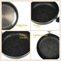 Non-stick Induction (5-Layer granite coated) Frypan