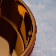 KANAK Golden Wooden Roti Box/Casserole with Serving Tong