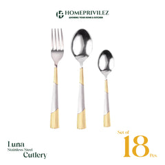 "Luna" Stainless Steel Cutlery