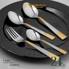 "Luna" Stainless Steel Cutlery
