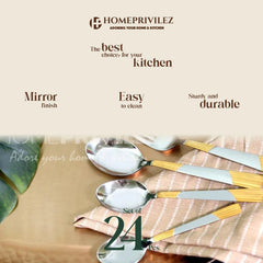 "Luna" Stainless Steel Cutlery