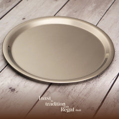 “Regal” Stainless Steel Thali Set/Dinner Set - Silver