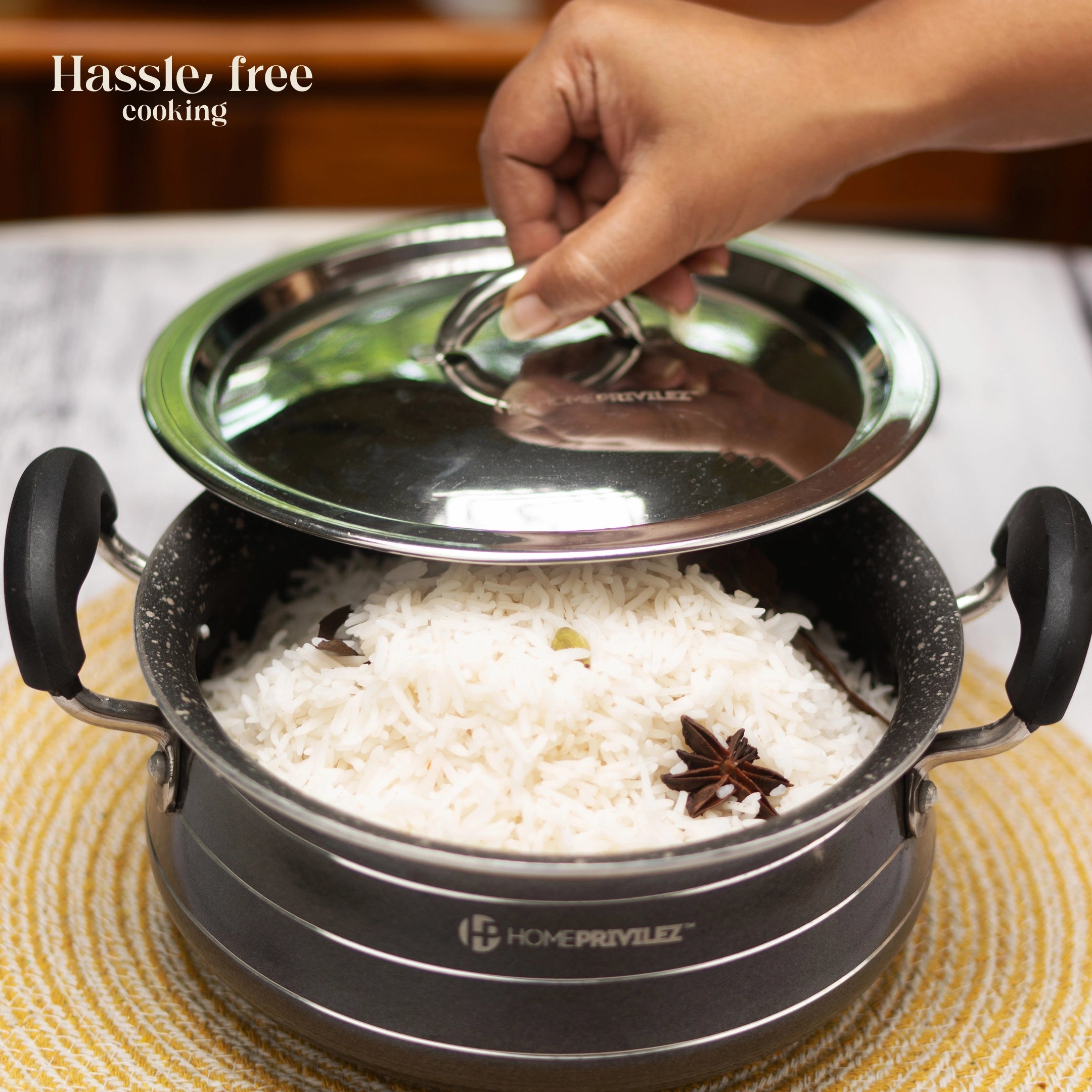 Non-Stick Induction Handi (5-Layer Granite Coated)