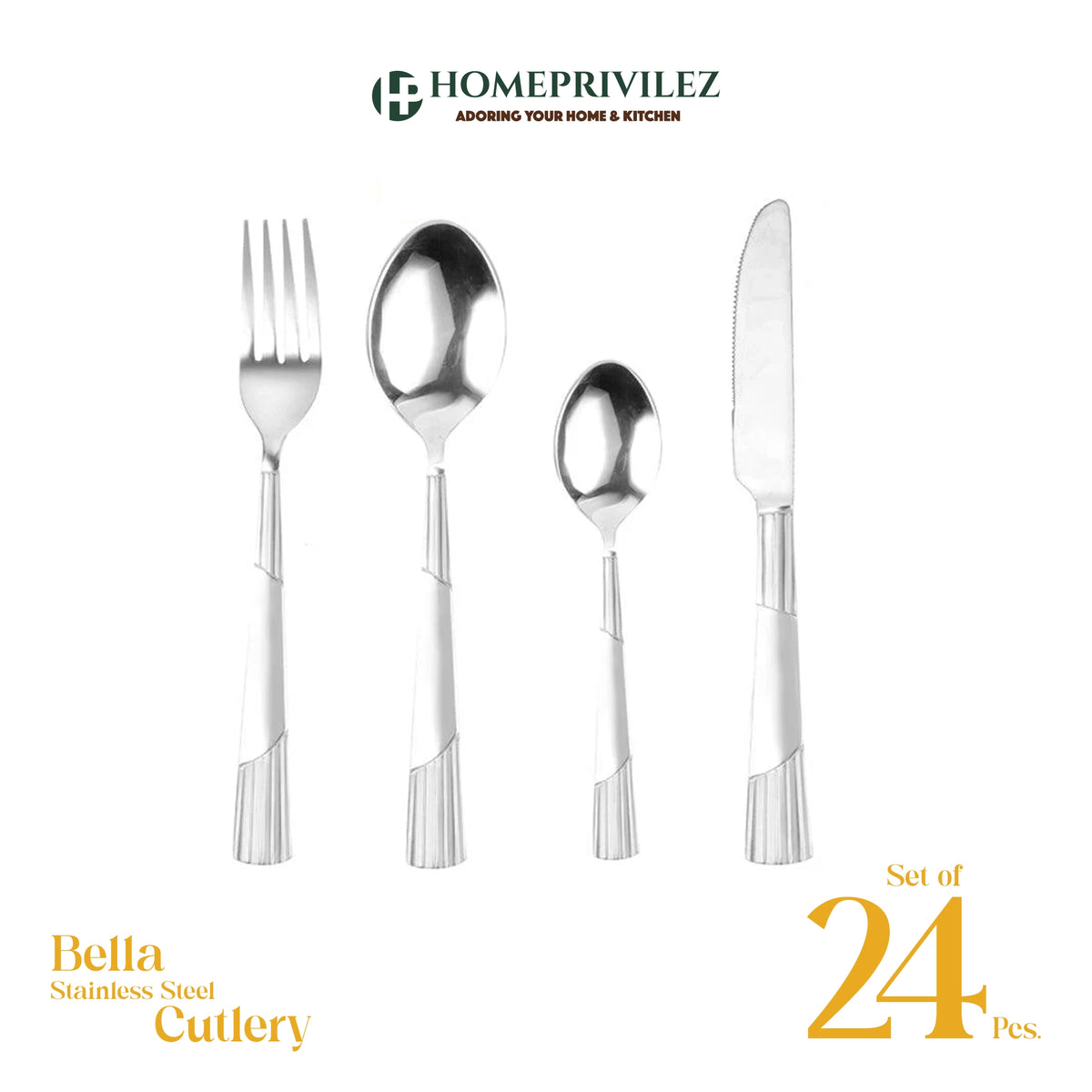 "Bella" Stainless Steel Cutlery