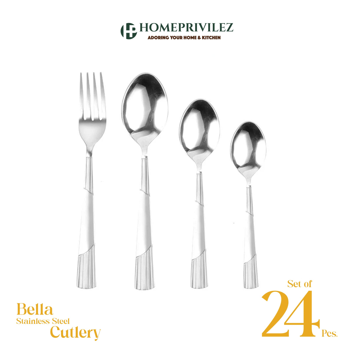 "Bella" Stainless Steel Cutlery