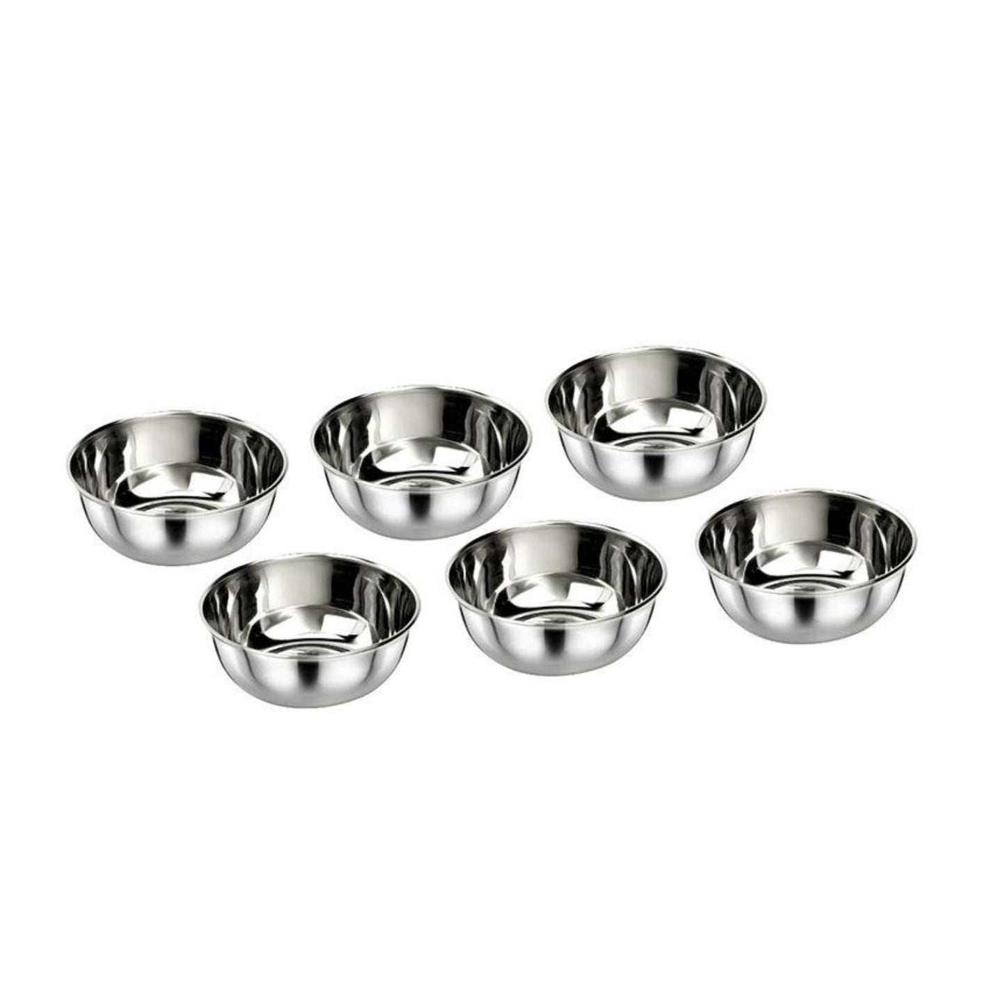 Stainless Steel Katori/ Vatti /Bowl Set 6Pcs