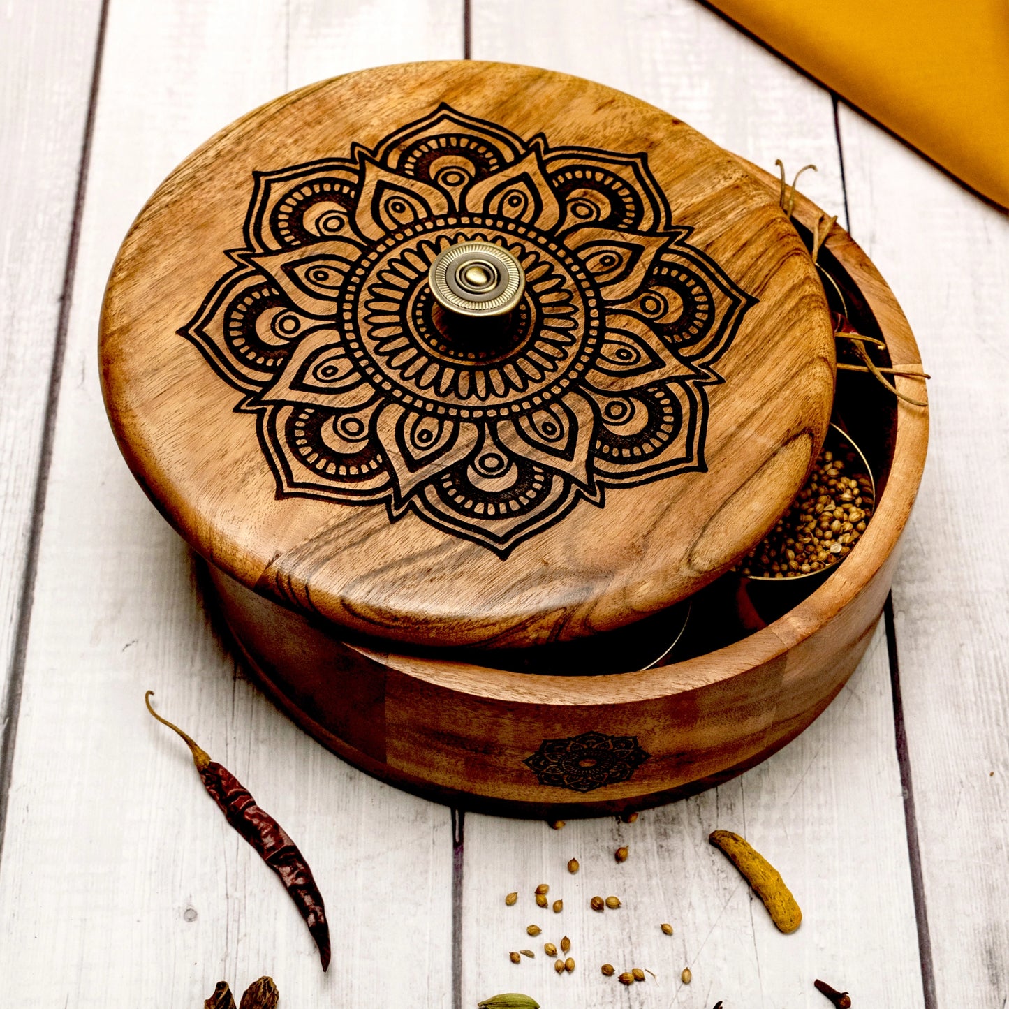 Masala Box - Design and Top View