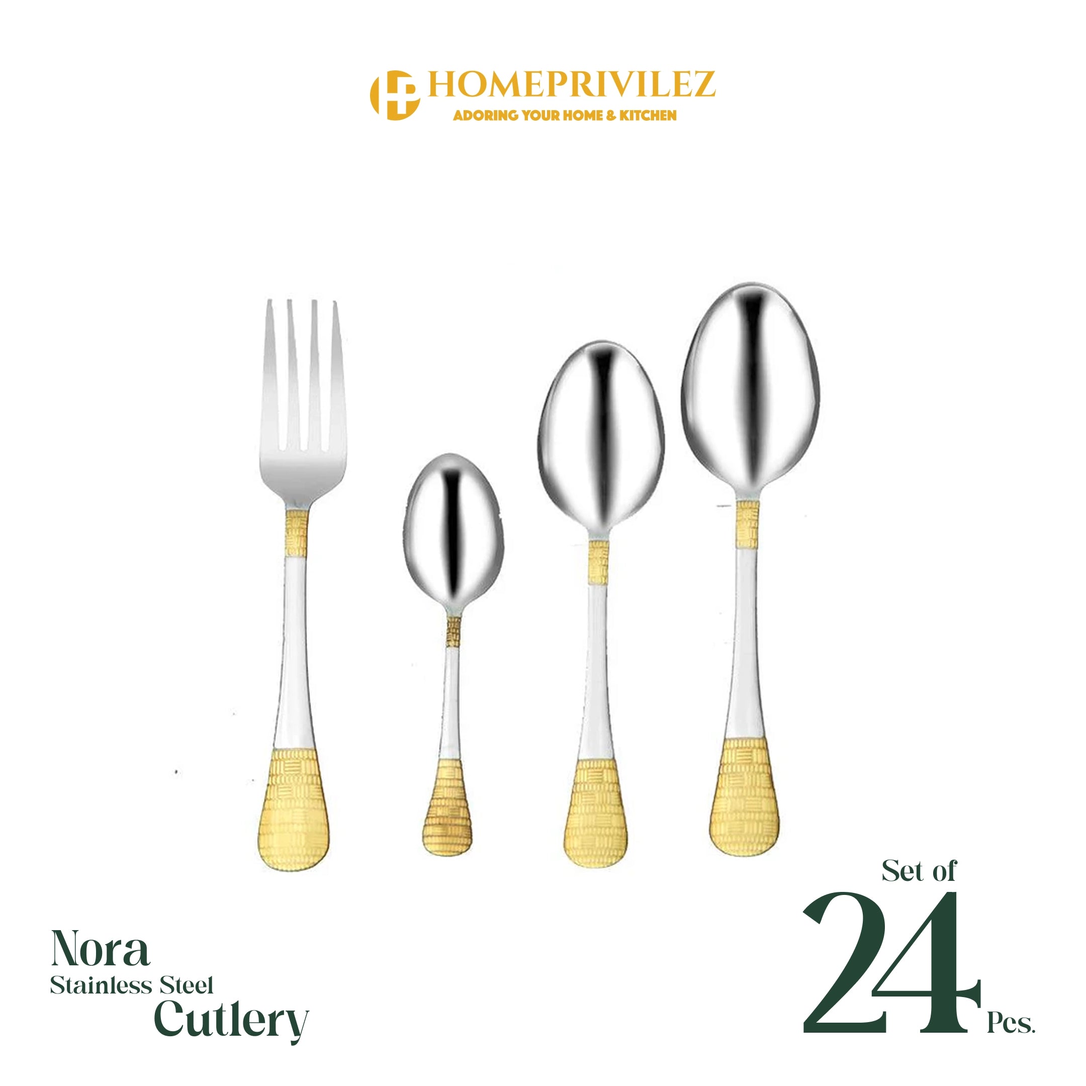 "Nora" Stainless Steel Cutlery