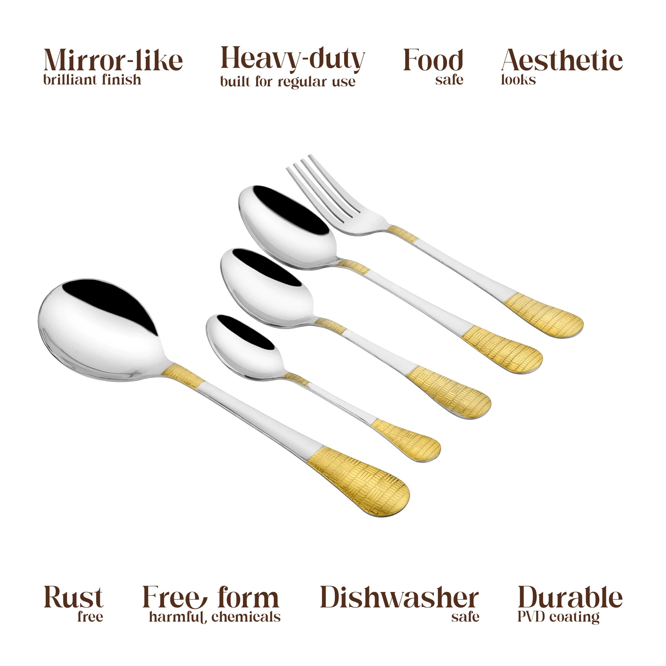 "Nora" Stainless Steel Cutlery