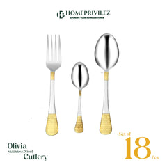 "Olivia" Stainless Steel Cutlery