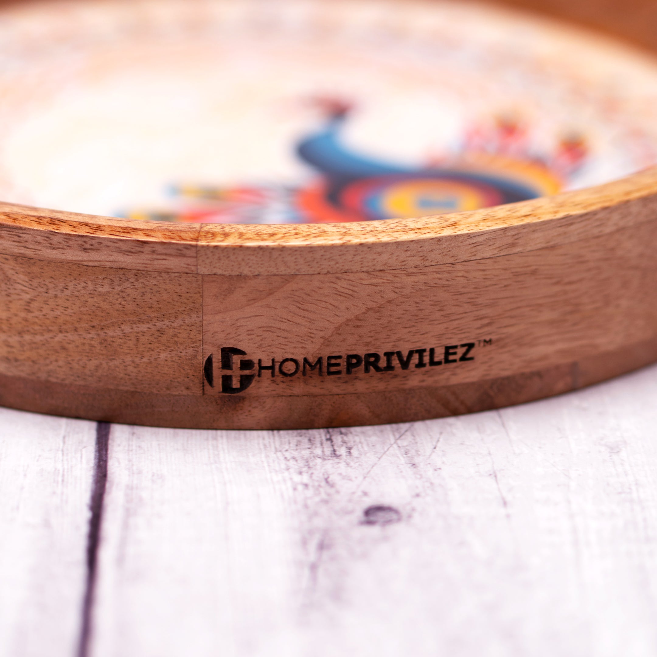 Round Tray - HomePrivilez - Logo